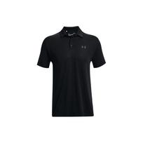 Under Armour Vanish Polo Shirts Men's Black Polo Collar Moderate Straight Fit 1370098-001 M