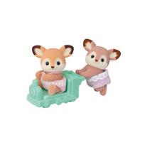 Sylvanian Families Doll Deer Twins ST Mark Certified Ages Toy Dollhouse Sylvanian Families EPOCH Set (C-71) - - 3+ - -