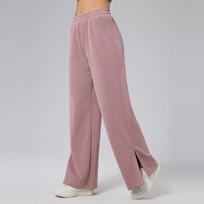 Modal Fashion Drape Wide-Leg Straight Pants Two-Piece Set: Women's Casual Sportswear L