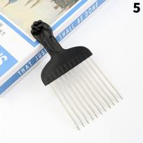 Barber Shop Men Hair Braider Twist Sponge Gloves African Hair Styling Fork Comb Hair Curls Foam For Salon Hairdressing Tools 5