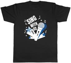 Greece Music Sing with us Note karaoke Mens T-Shirt Tee Gift Top XXL