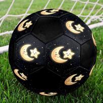1pc Moon Star Night Size 5 Soccer Ball, Indoor Outdoor Football, Casual Soccer, Street Soccer, Suitable for Training, Leagues, & Casual Matches, Ideal Size 5