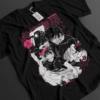 Jujutsu Kaisen Shirt Toji Fushiguro TShirt Gojo Tshirt Sukuna Anime Unisex Tee S