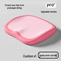 Ergonomic Memory Foam Seat Cushion for Office, Car, and Students - Provides Lumbar and Hip Support
