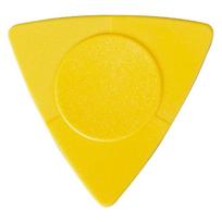 Triangular Shape Guitar Pick Nonslip Guitar Pick Stage Performances Pick for Enhancing Playing Experience geltona