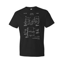 Charcoal Chimney Starter Patent Shirt Bbq Gift Grill Master Chef Gift Cafe Shirt S