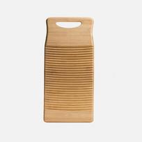 Anti-slip Wooden Washboard Laundry Cleaning Board with Hanging Hole Scrub Board Washing Board for Laundry Room
