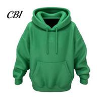 One-piece Molded Pen Holder 3D Printed Sweatshirt Holder, Mini Hoodie Desk Organizer, Accessory Small Item Storage Container for Home Office žalia