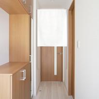Noren Kobo curtain Plain white noren curtain for and other commercial Width 72cm x Height Piezo 26832 (Japanese workshop) - shops, restaurants, balta