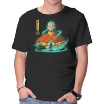 Unisex Crew Neck T-Shirt Rise Of The Avatar Graphic Short Sleeve Casual Tee S