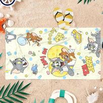 Tom&Jerry Love Cartoon Beach Towel Quick-Drying Super Absorbent Suitable For Beach Vacation Pool Summer Funny Gift For Friends 40X60CM