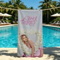 Singer L-Lana D-Del R-Rey Towel For Outdoor Camping Beach Towel Super Absorbent Quick-Drying Summer Towel STJ40x70CM