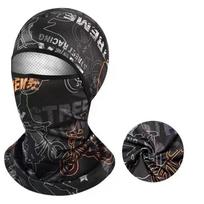 Summer Cool Ice Silk Cycling Full Face Cap Sun Anti-Uv Protection Sports Face Cover Headwear Bike Motorcycle Men'S Hat