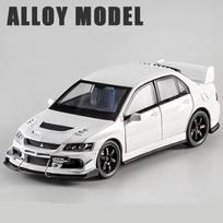 1:32 Mitsubishi Lancer Evolution EVO IX 9 Alloy Sports Car Model Diecasts Metal Racing Vehicles Car Model Sound Light Kids Gifts balta