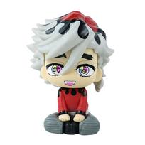 Japan Anime Demon Slayer LK Mitsuri Kanroji Sanemi Shinazugawa Giyuu Tomioka Muichiro Tokito Figure Toys 10cm Birthday Gift Toy