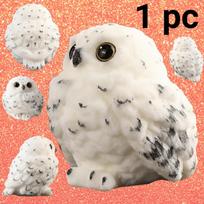 Cute Squishy Owl Toy Taba – Slow-Rebound Squishy Owl-shaped Sensory Toy with Fun Squeezing Experience and Adorable Plush Decor