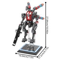 MOC Popular Games Titanfall 2 Mecha Building Blocks Model Viper's Titan Battle Robot DIY Bricks Assemble Toys Kids Birthday Gift