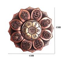 Novelty Zen Buddha Fidget Spinner Metal EDC Stress Relief Gadgets ADHD Anxiety Quiet Toys Adults Teens Kids Unique Gifts