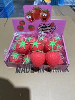 Strawberry Squishy Pinch Stress Ball Fruit Shaped Anti-Stress Tension Relief Lovely Sensory Fidget Toy Decompression Plaything