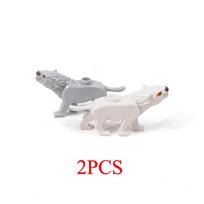 The Zoo Model African Elephants Camel Deer Crocodile Leopard Animal Building Blocks  Educational Games Figure Brick Toys Kid B03