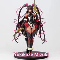 Anime Action Figure Taimanin Yukikaze Mizuki Articulated Joints Multiple Accessories Boxed Collectible Model Ornament For Adult