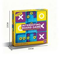 Classic Tic Tac Toe Strategy Board Games Family Interactive Entertainment Party Favors Educational Toys For Kids & Adults Fun