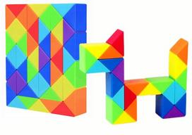 Loginis žaidimas Magic Cube Arrangeing Snake Lean Toys