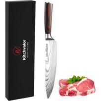 Profesionalus japoniškas virtuvinis peilis, ergonomiškas, aštrus, nerūdijantis plienas — santoku peilis, pjaustymo įrankiai, mėsos peilis, dovana virėjui, aštrūs virtuvės įrankiai, daržovių peilis, virtuvės įranga