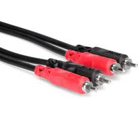 Hosa CRA-200 dvigubas RCA – dvigubas RCA stereo sujungimo kabelis