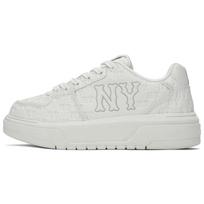 MLB Chunky Liner Anti-Slip Wear-Resistant Low-Top Casual Shoes Unisex White Sneakers 3ASXE015N-50WHS 38 balta