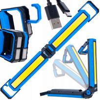 Sulankstoma dirbtuvių lempa su magnetais LED COB 10W 4000mAh 1000lm