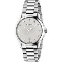 Gucci YA1264028A G-Timeless Sidabrinis ciferblatas Unisex laikrodis 38mm sidabras