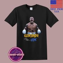 Oleksandr Usyk The Cat Boxing Champion Men#039;s Black Navy Blue Size S5XL Unisex T-Shirt XL