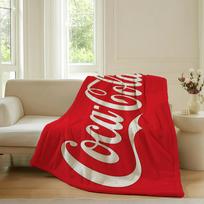 Fashion print C-Coca C-ColaS Blanket For Sofa Office Bed Plane Travel Sleep Read Relax Camping Soft And Warm 75cmx90cm
