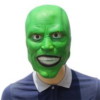 Realistiška Jim Carrey Cosplay Kaukė vakarėliui Lateksinė Minkšta Filmo Kaukė Helovino Kaukė Karnavaliniai Kostiumai Rekvizitas Suaugusiems Vieno Dydžio green