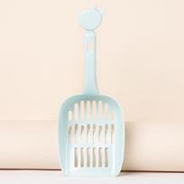 Heavy-duty Cat Litter Scooper With Thick Plastic Net Pet Grooming Accessory Multicolor 259.5cm mėlyna