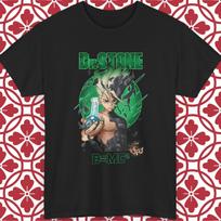 Dr. Stone Anime T-Shirt Senku Ishigami e=mc2 Graphic Tee Unisex S-5XL XS
