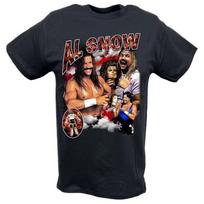 Al Snow su galvos imtynių poza marškinėliai 4XL brown