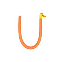 Floating Animal Pool Noodles Floating Exercise Device Water Sports Floating Toy for River Beach Lake Outdoor Water Game geltona