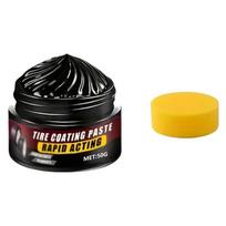 Upgrades Tire & Trim Restorer with Ceramic Coating Technology Plastic Rubber Polish Wax for Vehicle Motorcycles