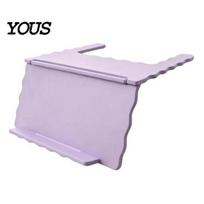 Mahjong Card Angled Stand Holder for Table, Under-Mat Slide-in Stand, Compact Rack 3D Printed Viewing Display American Accessory