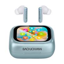 Bach Johann T8 Wireless ANC Sports Earbuds ežero mėlyna spalva