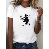 180g Women's Volleyball T-Shirt for Team Spirit | Perfect Gift for Family and Friends | Soft and Comfortable for Casual S balta