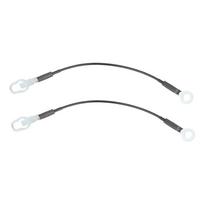2PCS Black Tailgate Release Cable for Ford Ranger 01-11/Mazda B4000 01-09/Mazda B3000 01-07 Tail Gate Cables