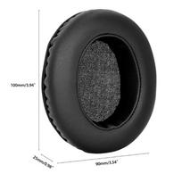 [C]Earpad for CORSAIR HS35 HS40 Headphones Soft Sponge Cover Replacements Headphone Elastic Ear Easy to Install