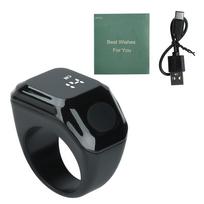 Smart Bluetooth APP Ring Counter Portable Digital Display Muslims Counting Prayer Time Reminder Wearable Tasbih Tally Counters juoda