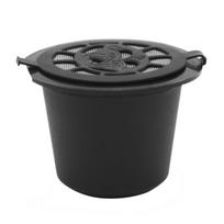 A84E-20 Pcs Reusable Refillable Coffee Capsule Filters For Nespresso With Spoon Brush Kitchen Accessories Coffee Filter Black juoda