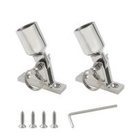 Marine Environments Bimini Top Accessories Complete Bimini Top Setup Deck Hinge Boat Hardware Bimini Top Setup
