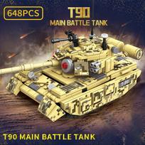 TINSOL New 648PCS Building Block Tank Model Educational Puzzle Toy for Children Building Block Gift Set Building Block Toy Model