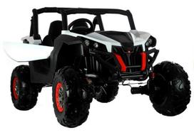 Lean Cars Elektrinis visureigis vaikams Jeep XMX, baltas